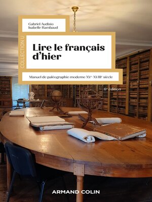cover image of Lire le français d'hier